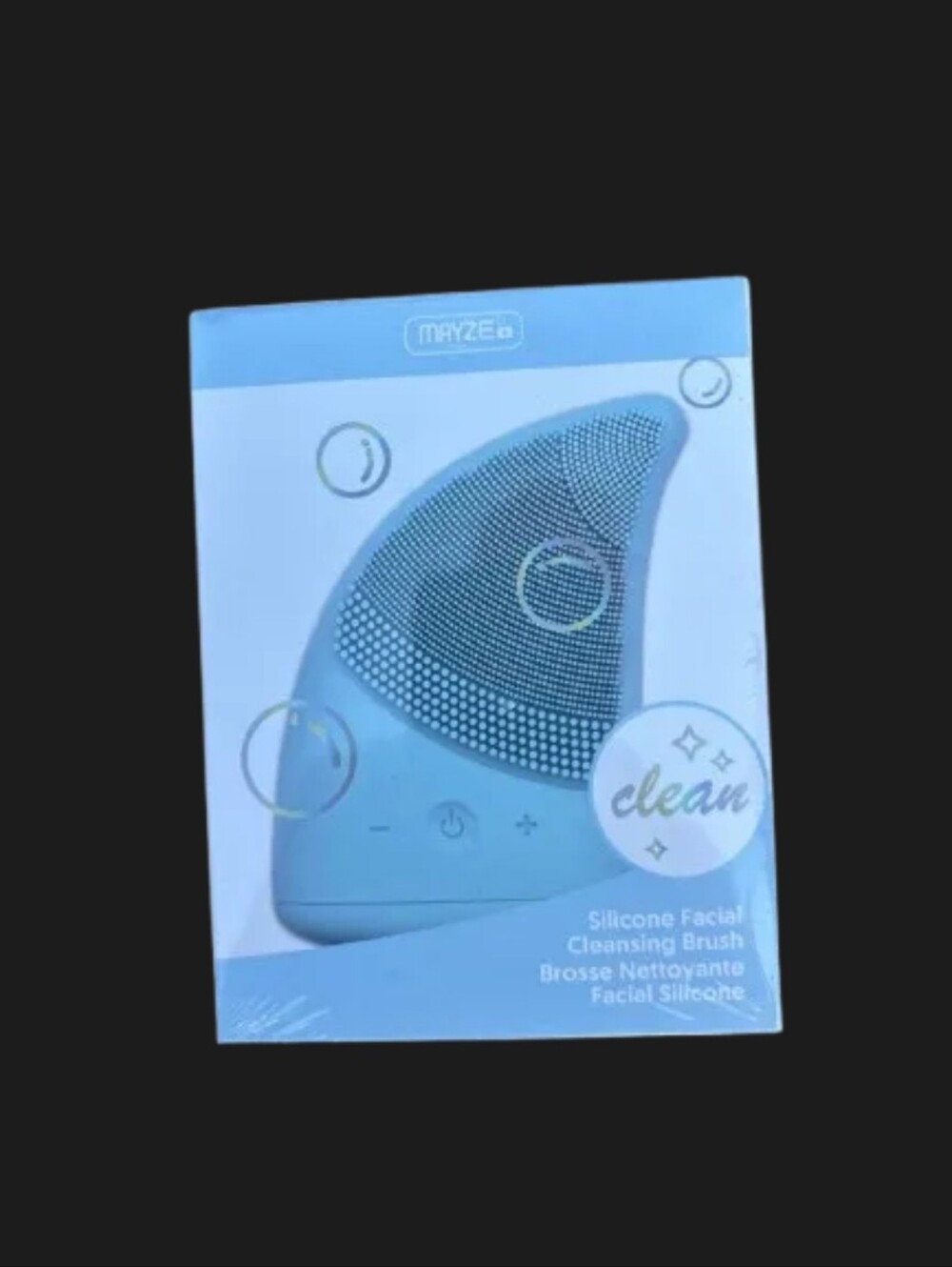 Sale🔥Mayze Silicone Facial Cleansing Brush in Light Blue